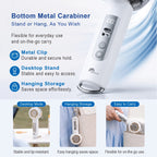 FAN101 with bottom metal carabiner for flexible using