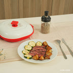 DR. COOK microwave grill plate
