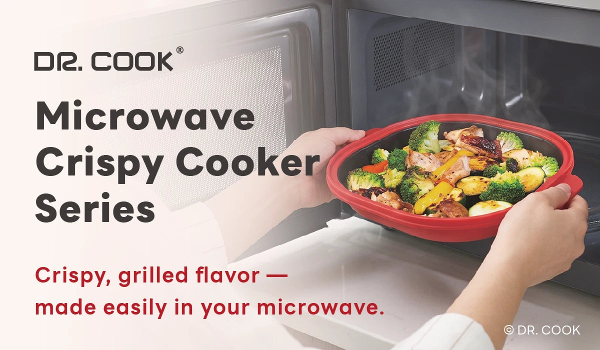 DR. COOK Microwave Crispy Cooker